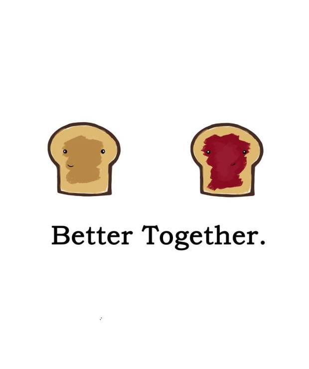 peanut butter and jelly love